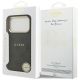 8. Guess 4G PU Classic Logo MagSafe case for iPhone 17 Pro - black