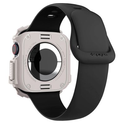5. Spigen Rugged Armor Strap for Apple Watch 10 46mm - Beige