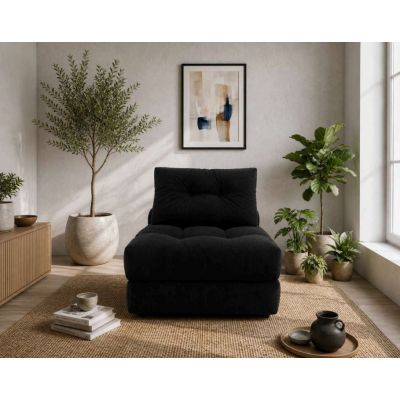 WOBA Pouf Mattress, Black