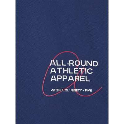 6. Women's oversize printed T-shirt 4F 4FWSS25TTSHF1971-30S