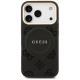 3. Guess Peony Hot Stamp MagSafe Case for iPhone 17 Pro - Black