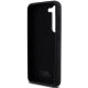 7. Karl Lagerfeld Silicone Ikonik Metal Pin case for Samsung Galaxy S23+ - black