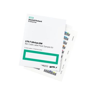 12. HPE LTO-7 Ultrium RW Bar Code Label Pack 1.26 cm