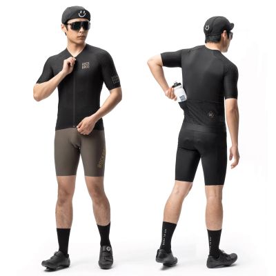 3. Rockbros YDDX011 Diamond Short Sleeve Cycling Jersey Size XXS - Black