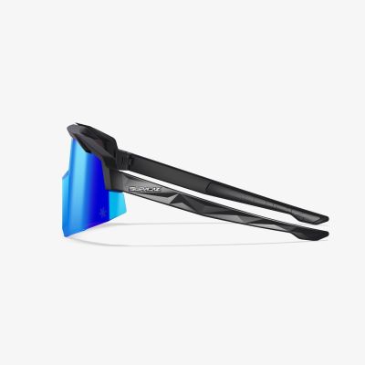 3. SUPACAZ ORBITRON Glasses Matte Black, MauiBlueLazer
