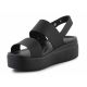 4. Crocs Brooklyn Low Wedge W 206453-060 sandals
