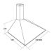 2. Chimney Cooker Hood AKPO WK-5 SOFT 60 WHITE (600 mm; white colour)