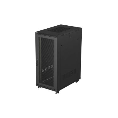 11. LANBERG FLOOR RACK CABINET 19" 27U 600X1000 BLACK