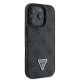 4. Guess Leather 4G Triangle Strass MagSafe Case for iPhone 16 Pro Max - Black