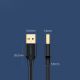 12. Ugreen US128 10370 USB-A 3.0 / USB-A 3.0 5Gb/s cable 1m - black