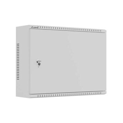 TPR INSTALLATION CABINET 10" & 19" WITH MESH BOARD 560X420X180 GRAY LANBERG (ASSEMBLED)