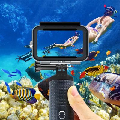 4. Tech-Protect GA200 Waterproof Case for GoPro Hero 9 / 10 / 11 / 12 - Transparent