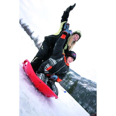 5. PLASTIC SNOW SLIDER SHELL BIG RED R.L