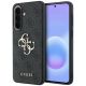Guess Leather 4G Metal Logo Case for Samsung Galaxy A57 5G - Black