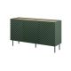 Chest of drawers 3D2SZ ONDA 150x45xH85 green