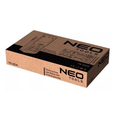 8. Neo Tools laser rangefinder 60m range, IP54