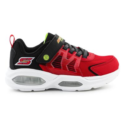 11. Skechers S-Lights Prisma Trons Jr 400090L-RDBK shoes