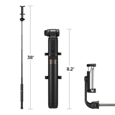 17. Selfie stick Spigen S540W Bluetooth with tripod - black