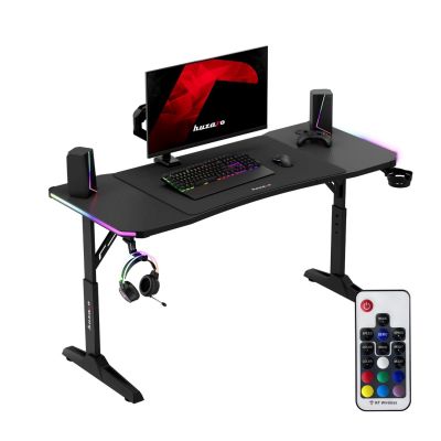 2. Huzaro Hero 3.6 RGB Black Gaming Desk