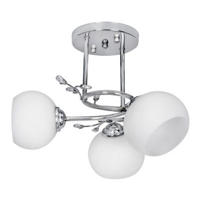 Classic Activejet IRMA pendant ceiling light, nickel, three-light, 3×E27, for the living room