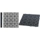 21. OPENWORK PAVEMENT GRID MOSAIC BLACK 1PC.