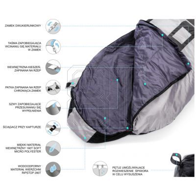40. Sleeping bag Meteor Indus 81 105.81115