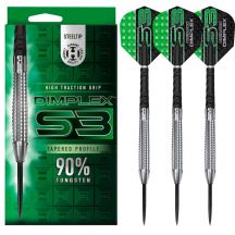 Harrows Dimplex S3 Tapered 90% Steeltip Darts