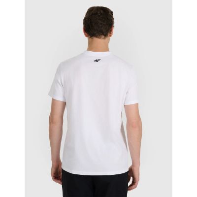 2. Men's T-shirt 4F 4FRAW25TTSHM3258-10S
