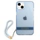 3. Guess GUHCP13MHTSGSB iPhone 13 6.1 "blue / blue hardcase Translucent Stap
