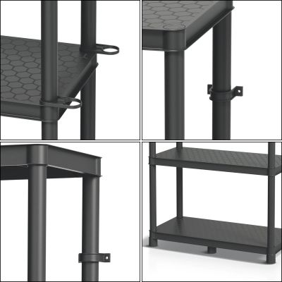 4. STACKARO SOLID KISTENBERG BASEMENT GARAGE SHELVING