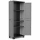 KETER Tool Cabinet with Shelves STILO 68 x 39 x 173 cm IT New