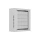 11. TPR 10" INSTALLATION CABINET WITH MESH BOARD 400X400X140 GRAY LANBERG (ASSEMBLED)