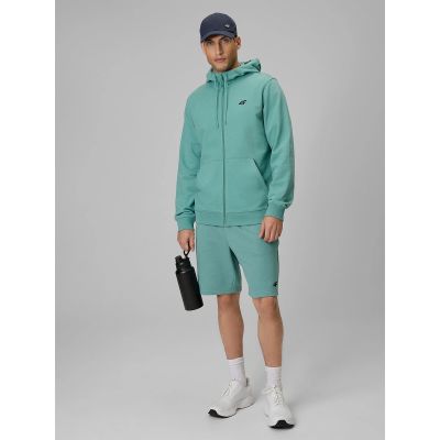 3. Men's zip-up hooded sweatshirt 4F 4FRSS26TSWSM3106-30S