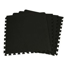 EB FIT puzzle exercise mat 60x60x1.0cm 4 pcs black