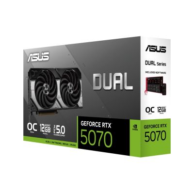 15. graphics card ASUS DUAL RTX 5070 12GB OC