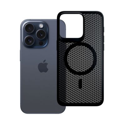 9. 3mk COOLing MagCase Case for Apple iPhone 15 Pro - Black