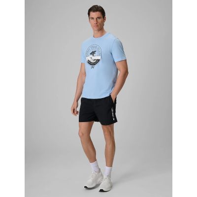 3. Men's regular printed T-shirt 4F 4FRSS26TTSHM4298-34S