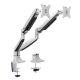 3. LogiLink BP0043 Monitor Holder/Stand for 81.3 cm (32") Monitors, Aluminum Desk