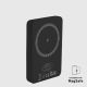 5. SBS TEBB5000MAG1CK Wireless Power Bank 5000 mAh USB-C, MagSafe Compatible - Black