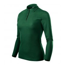 Malfini Pique Polo LS W polo shirt MLI-231D3 dark green