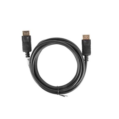 4. Lanberg CA-DPDP-10CC-0030-BK cable (DisplayPort M - DisplayPort M; 3m; black)