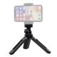 4. Mini tripod selfie stick holder for phone camera GoPro 16 - 21 cm black