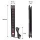 12. MACLEAN 8-OUTLET POWER STRIP WITH 1 SWITCH MCE11
