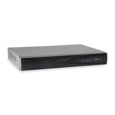 7. LevelOne 4-channel network recorder / 1xHDD / 8MP / GEMINI