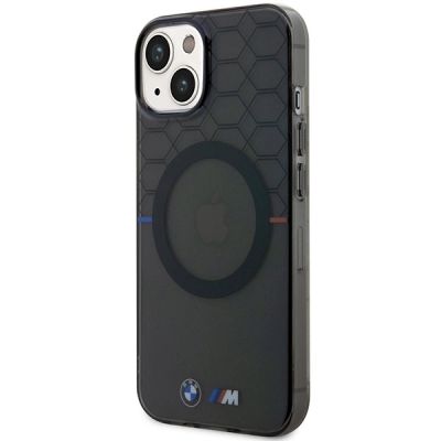 2. Case BMW BMHMP14SHGPK iPhone 14 6.1" grey/grey Pattern MagSafe