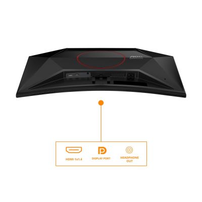 4. AOC G4 23.6" VA FHD 180Hz Computer Monitor 59.9 cm (23.6") 1920 x 1080 px Full HD LCD Black, Red