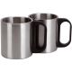 16. 1000ML TRAVEL THERMOS WITH 2 CUPS SILVER