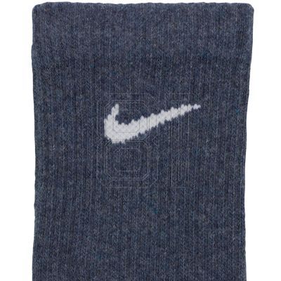 3. Nike Everyday Plus Cushioned Socks 3 Pairs Dark Gray, Beige, Light Gray SX6888 901