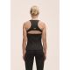 6. Casall Soft Touch Bra Tank Women's Training T-shirt Black
