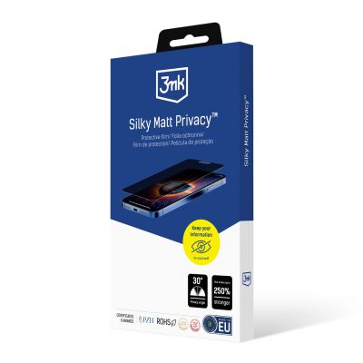 10. 3mk Silky Matt Privacy Screen Protector for Sony Xperia 10 V